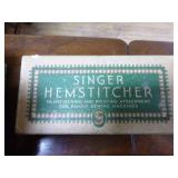 Vintage Singer Sewing Machine in Cabinet