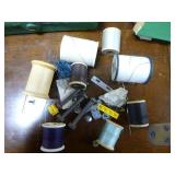 Vintage Singer Sewing Machine in Cabinet