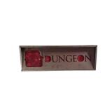 Light Up Dungeon Sign 36x12x4