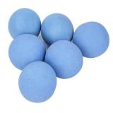 Skyflame Ceramic Fireplace Balls, Set of 6 Round Fire Stones Set for Indoor and Outdoor Fire Pits or Fireplaces Accessory, 5 Inch, Blue