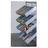 7 New Burnside Silver 24" Merchandising Bins