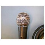 (2) Shure SM58 Professional XLR Dynamic Vocal Microphones / Mics for Live Performance, Studio Recording, Podcasting & Broadcasting with XLR Cable and Soft-Sided Shure Case