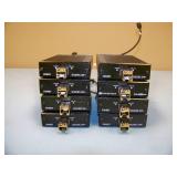 (8) Sonnet Solo10G SFP+ Thunderbolt 3 to 10 Gigabit Ethernet Fanless Adapter with Short-Range SFP+ Transceivers