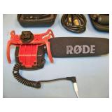 Sony Miniature Omnidirectional Lavalier Mic / Microphone, Rode ENG Camera Mic, MOVO Camera Mic