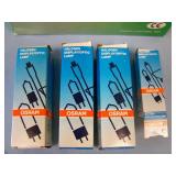 USHIO HPL 575/115V Long Life and Osram Halogen Lightbulbs / Optic Lamps - NEW IN BOX