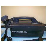 Oreck XL Commercial Cannister Bagged Vacuum with Attachments and Replacement Bags