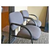 (2) Reception Area / Office / Conference Room Chairs