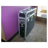 Omega Heavy-Duty Road / Travel Case with (2) Dolly Wheels, Heavy-Duty Handles / Clasps and Foamed Inside