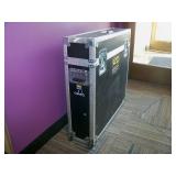 Omega Heavy-Duty Road / Travel Case with (2) Dolly Wheels, Heavy-Duty Handles / Clasps and Foamed Inside