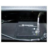 Slide-out AV Rack with Crestron DM 4K Presentation Unit, Professional Amplifier / Amp and Surge-X Surge Eliminator / Power Conditioner