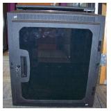 Middle Atlantic DWR-12-17PD Sectional Wall Mount Rack with Plexi Front Door