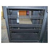 Middle Atlantic DWR-12-17PD Sectional Wall Mount Rack with Plexi Front Door