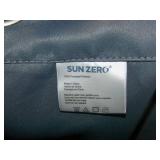(3) Sun Zero Light Blocking Panels and Curtain Rod