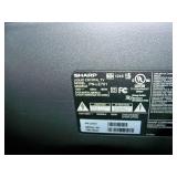 70' Sharp PN-LE701 Full HD Commercial LCD TV with Wall Mount and Remote Control