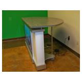 50' VIZIO D50-D1 D-Series 1080p Smart Full-Array LED TV Built Into Rolling Broadcast / Studio Desk