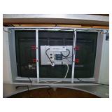 50' VIZIO D50-D1 D-Series 1080p Smart Full-Array LED TV Built Into Rolling Broadcast / Studio Desk