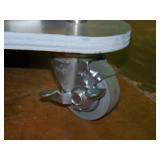 50' VIZIO D50-D1 D-Series 1080p Smart Full-Array LED TV Built Into Rolling Broadcast / Studio Desk