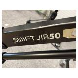 Professional Camera JIB Set-Up with Swift Jib 50, Tripod, Spreader, Counter-Balance Weights and more