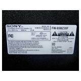 85' Sony FW85BZ35F BRAVIA 4K HDR Professional Display with Wall Mount