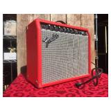 FENDER FRONTMAN 24R Red Amplifier - Seems To Work!