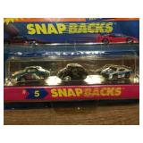 Vintage 1989 Micro Machines #5 Snap Backs - On Card!