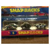 Vintage 1989 Micro Machines #5 Snap Backs - On Card!