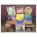 (10) 45 LP Vinyl Records - Rock/Punk - Local Interests?