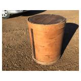Rare Vintage W.H. Hutchinson + Son - Wooden Shipping Barrel - Mankato Brewing