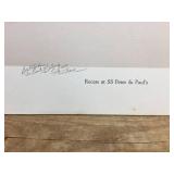 The Late C.P. "SUE" MUELLER - Recessat SS Peter + Pauls - S/N Print