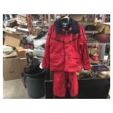 OH MY! LUND Sz Lg Cold Weather Fishing Jacket + Bibs - by RYJUS