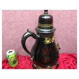 Antique Dutch SAMOVAR/Coffee Set - Signed - with Burner