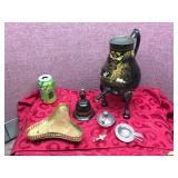 Antique Dutch SAMOVAR/Coffee Set - Signed - with Burner