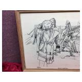 Historic MARIAN ANDERSON (SCHAEFER) S/N Fort LeHillier Print