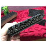 Antique Carved Wooden - WALLPAPER STAMPS - Interesting!