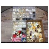 Group Interesting OLD BUTTONS - Colors - Sets