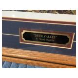 MARK DAEHLIN (Northfield MN) "DEER VALLEY" S/N Wildlife Print
