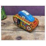 Vintage MARX TOYS - Wind Up Tank Toy - Workable