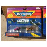 Vintage Micro Machines - Micro Lights #4 + #5 Carded!