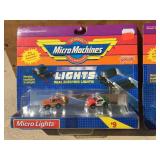 Vintage Micro Machines - Micro Lights #9 + #13 Carded!