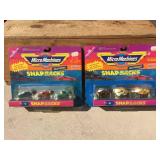Vintage Micro Machines - Snap Backs #1 + #4 Carded!