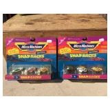 Vintage Micro Machines - Snap Backs #3 + #4 Carded