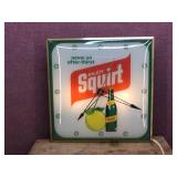 Fabulous! Vintage SQUIRT - PAM CLOCK - Works!