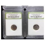 (7) Slabbed Roosevelt Dimes - Including PCGS PR69 DCAM 10C