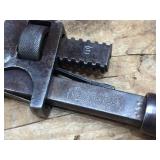 3 Antique Wrenches - CRAFTSMAN 6 - STILLSON
