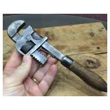 3 Antique Wrenches - CRAFTSMAN 6 - STILLSON