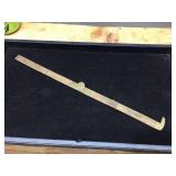 Antique STANLEY No. 32? 12" - 4 Fold - Wood/Brass - Rule