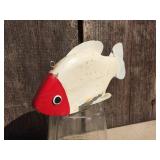 Vintage SUNFISH - Carved Wooden Spear Decoy - 6 1/4"