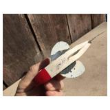 Vintage SUNFISH - Carved Wooden Spear Decoy - 6 1/4"