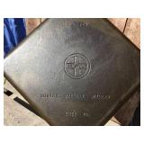 Wow! GRISWOLD No. 768 SQUARE Cast Iron Skillet - Refurbished!