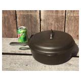 Here We Go! GRISWOLD No. 8 Cast Iron 777B Chicken Fryer with Lid - Refurbished!